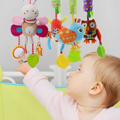 Hochet bébé | Coton Bio Sensoriel - Petit Eveil