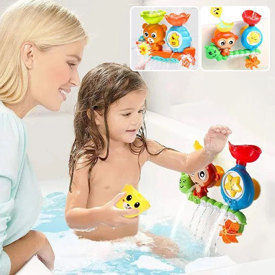 Jouet baignoire bebe | Aquafun Coloré - Petit Eveil