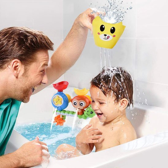 Jouet baignoire bebe | Aquafun Coloré - Petit Eveil