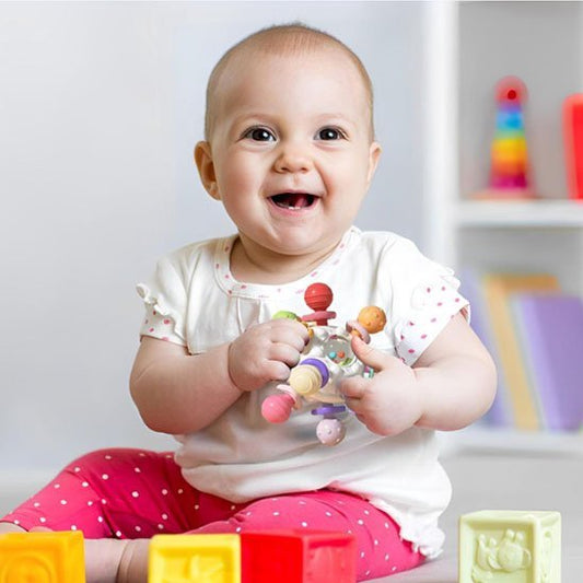 Jouet bébé | Éveil Sensoriel Multicolore - Petit Eveil