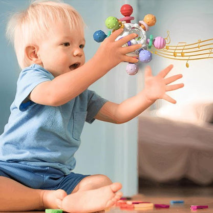 Jouet bébé | Éveil Sensoriel Multicolore - Petit Eveil