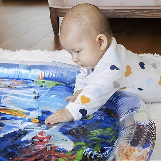 Tapis d'eau bébé | ÉveilSensoriel - Petit Eveil