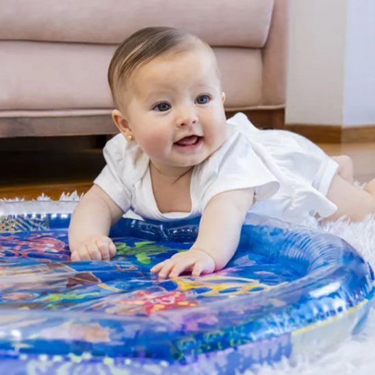 Tapis d'eau bébé | ÉveilSensoriel - Petit Eveil