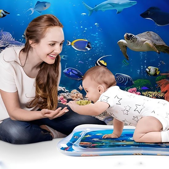 Tapis d'eau bebe | SensoryPlay - Petit Eveil